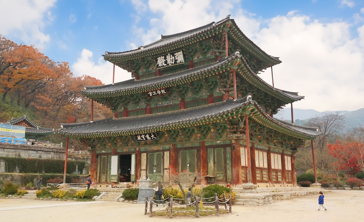 코스 중 금산사의 대표 이미지