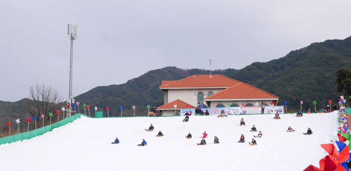 지리산 바래봉 눈꽃축제
