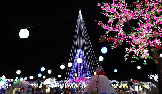 진안 마이산 소원빛축제