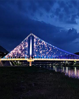 남대천 별빛다리