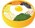 고궁 비빔밥 아이콘